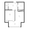 Exfactor, Чеканы, 1 комнатная квартира с ливингом в белом варианте, 52,70 кв.м. thumb 2