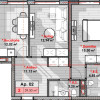 Квартира в рассрочку, комиссия 0%! Smart Home, Рышкановка, 2 комнаты, 59,50 кв.м thumb 2