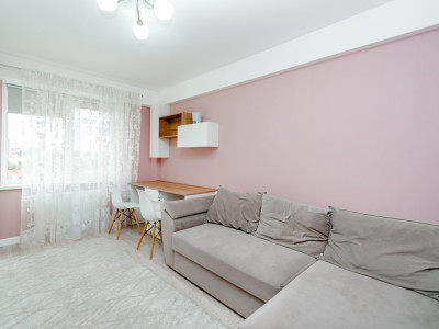 Chirie apartament cu 2 camere+living în bloc nou, Shopping MallDova, Kaufland!