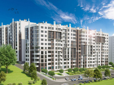 Apartament cu 1 cameră + living, 52 mp, Ciocana, Mircea cel Batran, Basconslux.