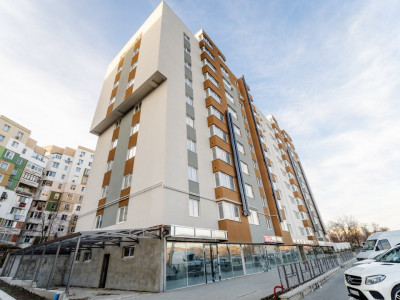 Apartament cu 1 cameră, 36 mp, bloc nou, Ciocana, Chișinău.