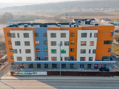 Apartament cu reparație la cheie!  1 cameră, 43,3 mp, Complexul EcoVis Băcioi.