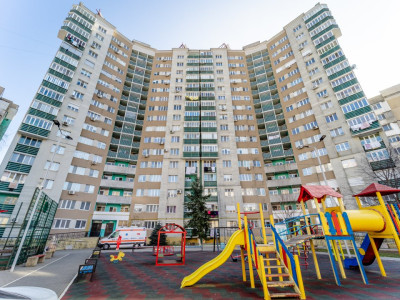 Vanzare apartament cu 3 camere+living, bloc nou, Ciocana, Ion Dumeniuc.