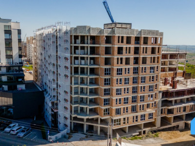 Apartament cu 1 cameră+living, bloc nou, variantă albă, Durlești, Chișinău. 