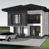 Casa de vânzare în Sîngera, 2 nivele, 190 mp + 5,5 ari.  thumb 1
