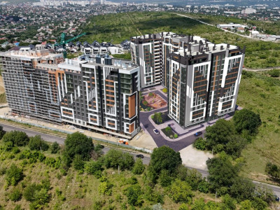 Estate SunRise, Etapa II, str. Ialoveni, 1 cameră+living, 53,4m2.