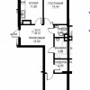 Vanzare apartament cu 2 camere, 64,10 mp, Ciocana, Exfactor. thumb 2