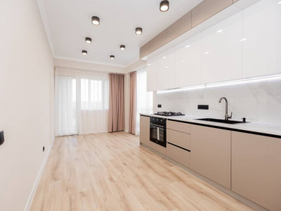 Apartament de vânzare–3 camere+living, bloc nou SkyHouse, Botanica, Băcioii Noi.