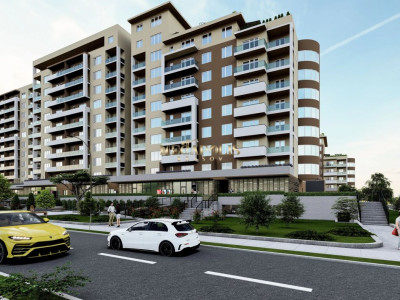 Продается 2 комнатная квартира, 72,45 кв. м, Tractorul, Coresi Mall, Брашов.