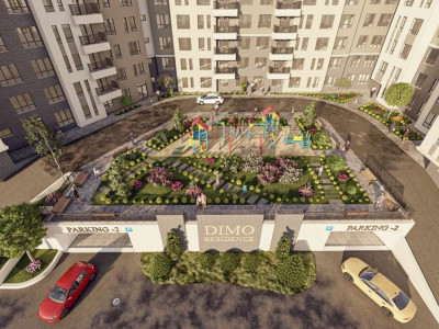 Apartament cu 1 cameră, 50mp, Durlești, str. N. Dimo, Complexul High Garden 1
