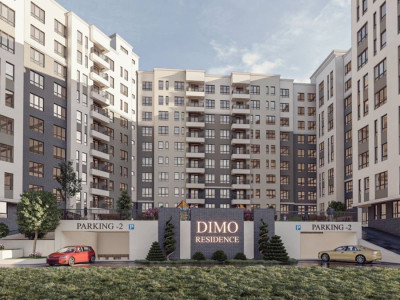 Apartament cu 1 cameră, 48mp, Durlești, str. N. Dimo, Complexul High Garden 1