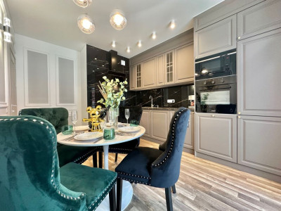 Vânzare apartament modern cu 1 cameră + living, Rîșcani, str. Matei Basarab.