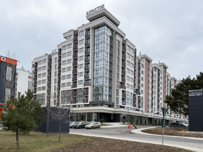Apartament cu 2 camere, variantă albă, Botanica, bd. Dacia, ExFactor.