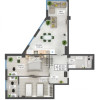 Apartament cu 2 camere și living – Centru, N. Testemițanu, Inamstro. thumb 2
