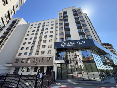 Apartament cu 2 camere + living, variantă albă, bloc nou, IsraGrup, Durlești.