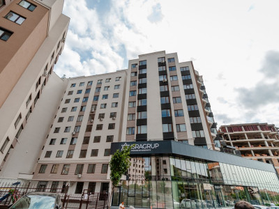 Apartament cu 2 camere + living, variantă albă, bloc nou, IsraGrup, Durlești.