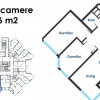 Apartament spațios cu 2 camere+living – ExFactor, str. Ginta Latină. thumb 2