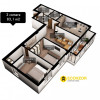 Apartament cu 3 camere, bloc nou, Poșta Veche, Ecovzor. thumb 2