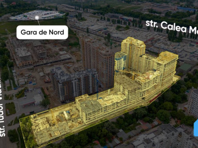 Apartament cu 1 cameră + living | complexul Smart Home