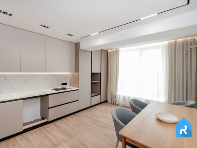 Sun Rise 1, Telecentru, str. Ialoveni, apartament cu 2 camere, reparație euro.
