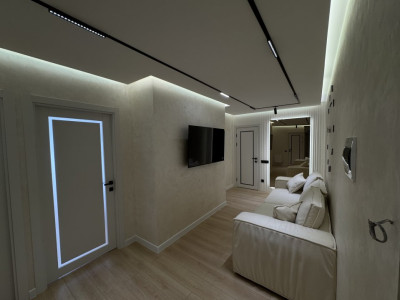 Apartament cu 2 camere și living, sec. Rîșcani, str. Andrei Doga