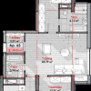 Apartament cu 2 camere în complexul Smart Home! În rate de la dezvoltator! thumb 6