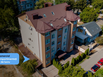 Продается коммерческое помещение, угол О. Гибу с А. Юлия, Буюканы.