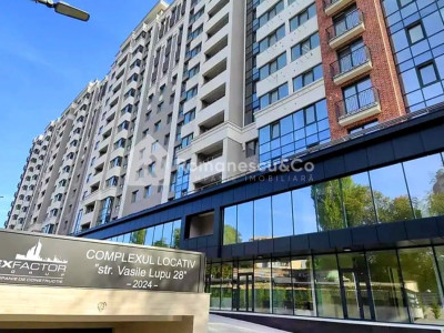 Apartament cu 2 camere + living, 69 mp, variantă albă, Vasile Lupu, ExFactor. 
