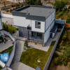 Дом в стиле Hi-Tech, белый вариант, 260 кв.м + 6,30 сотки, Дурлешты. thumb 13