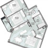 Apartament în rate de la dezvoltator! 2 camere+living, 84,6 mp, bl. 5. thumb 2