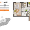Apartament în rate de la dezvoltator! Favorit Residence II, 1 cameră, 50,7mp. thumb 1