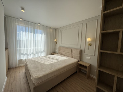 Apartament de vanzare cu 1 cameră, reparație euro, SkyHouse, Băcioii Noi.