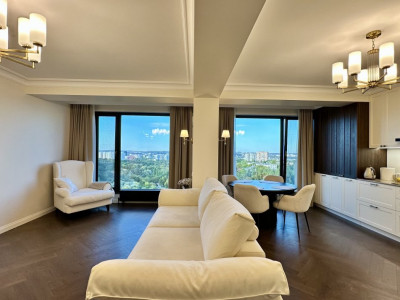 Apartament spațios în sect. Botanica, zonă de parc, 121 mp, complet mobilat.