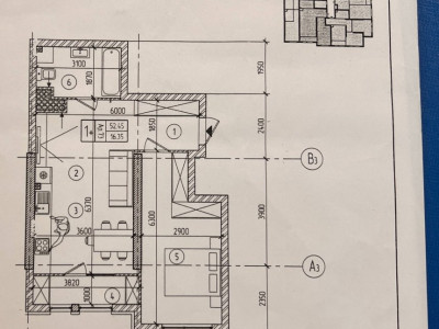 Apartament în rate, prima rată 55000 €! 1 cameră + living, Sky House!