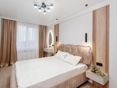 Квартира с 3 спальнями и гостиной, 71 м², Vasile Lupu, ExFactor.
