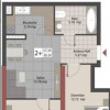 SkyHouse, ТЦ Jumbo! 2-х комнатная квартира, 55,60 кв.м.! thumb 3