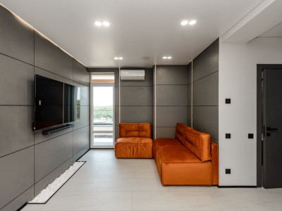 Квартира с 2 комнатами + гостиной и террасой, Astercon Dumbrava 