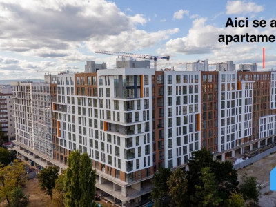 Apartament cu 1 cameră + living în complexul Solaris