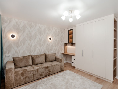 Apartament cu 2 camere, seria 143, Ciocana, Mihai Sadoveanu. 