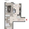 Продажа квартиры с 2 комнатами и гостиной, сектор Ботаника, ул. Bacioii Noi. imaginea mica 7 Продажа квартиры с 2 комнатами и гостиной, сектор Ботаника, ул. Bacioii Noi. thumb 7