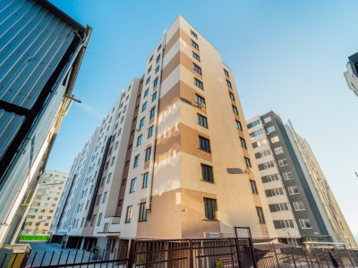 GarantCons! Durlești, str. Cartușa, 3 camere + terasă și living, bloc nou!