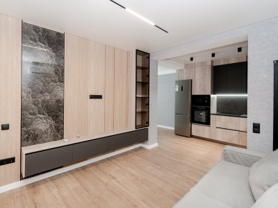 Apartament cu 2 camere în bloc nou, Botanica, Burebista.