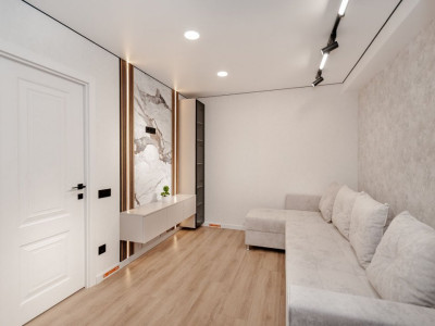 Apartament de vanzare cu 1 cameră + living, bloc nou, Durlești.