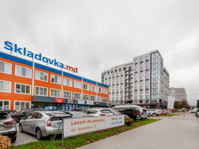 Apartament în varianta albă, dat în exploatare, Botanica, Burebista 25.