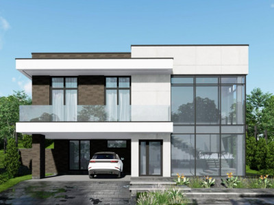 Spre vânzare casă cu 2 nivele stil Hi-Tech, Bubuieci, str. Fierarilor 