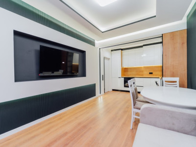 Квартира с 2 спальнями + гостиная, Estate Sunrise, Телецентр.