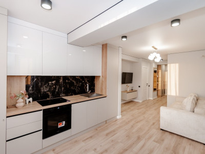 Apartament cu 3 camere + living în bloc nou, Durlești, Cartușa.