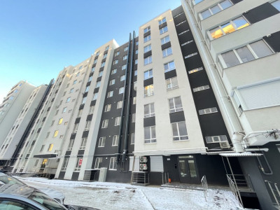 Apartament cu 2 camere și living. Durlești. Varianta albă.