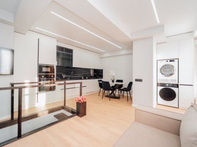 Penthouse modern cu terasă în Durlești, Nicolae Dimo.