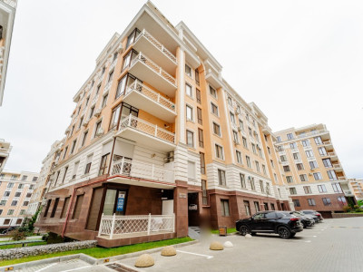 Apartament cu 3 camere, variantă albă, Buiucani, Liviu Deleanu, Inamstro